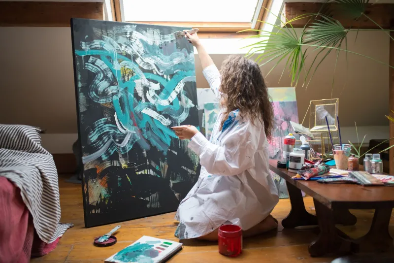 Pull Back the Curtain or Keep It Closed? The Real Cost of Sharing Your Creative Process