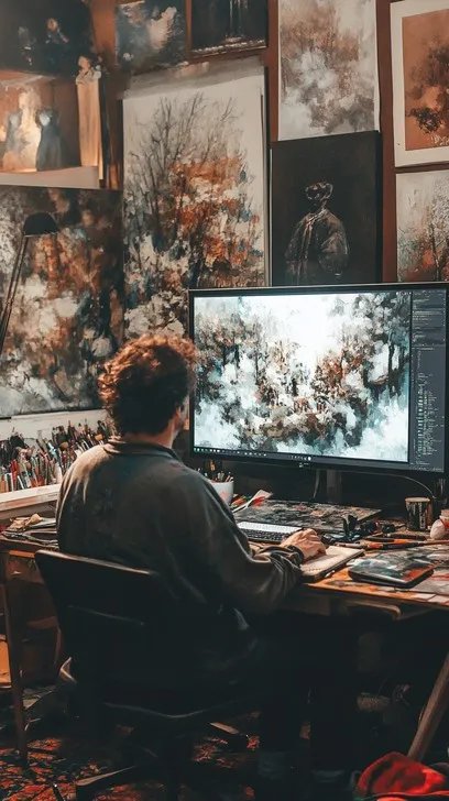 Twelve Months, Three Platforms, One Nervous Breakdown: What Posting Art Online Actually Earns You